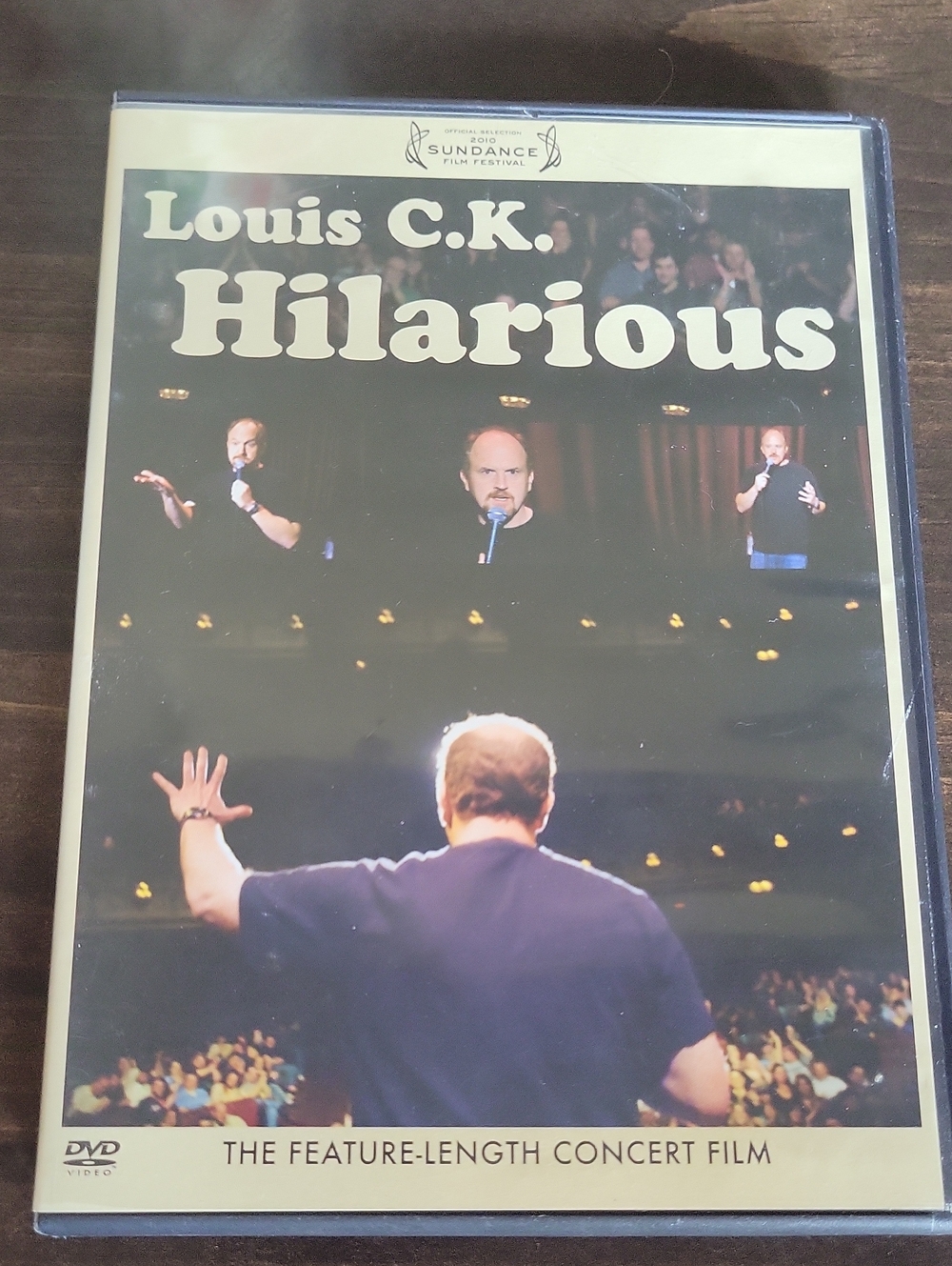 Louis C.K. Hilarious DVD - Black